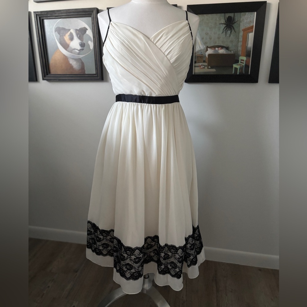 Jessica 1990’s Ivory Dress, size 8